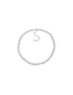 New Anne Klein 16In Mesh Cup Chain Collar Necklace