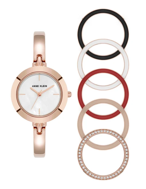 Online Anne Klein Interchangeable Bezel Watch Set