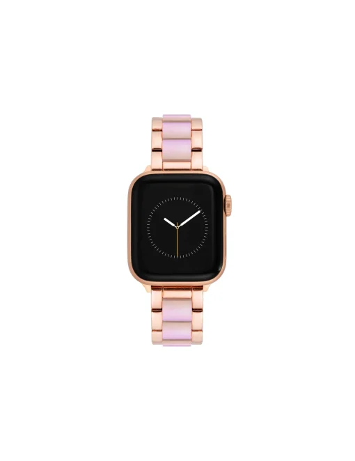 Hot Anne Klein Iridescent Resin Bracelet Band For Apple Watch® Rose Gold-Tone/Iridescent