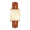 Store Anne Klein Legacy Calfskin Leather Strap Watch