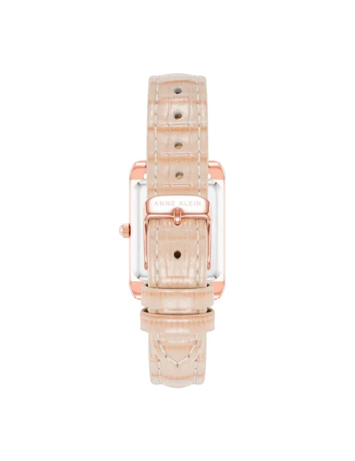 Store Anne Klein Legacy Calfskin Leather Strap Watch