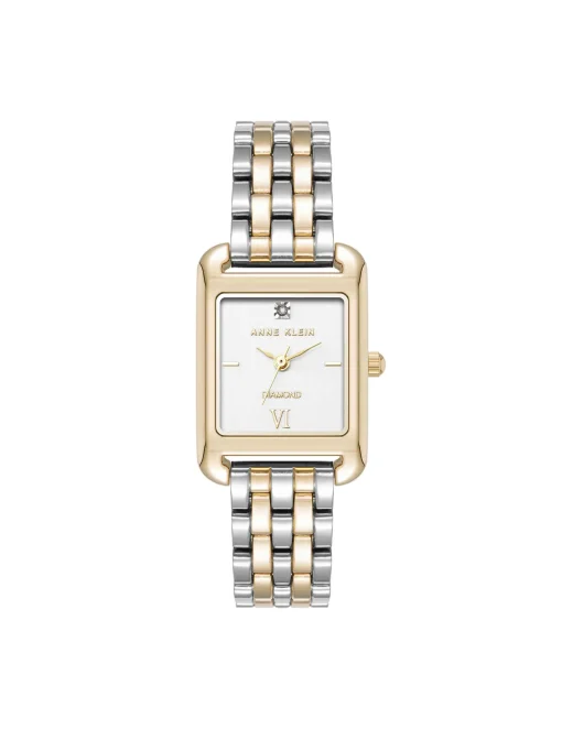 Shop Anne Klein Legacy Diamond Dial Watch