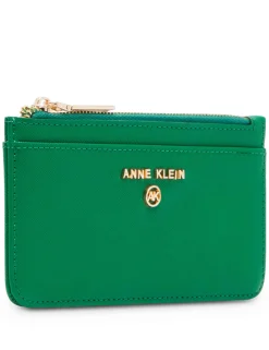 Outlet Anne Klein Logo Top Zip Pouch
