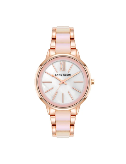Hot Anne Klein Marbleized Acetate Bracelet Watch