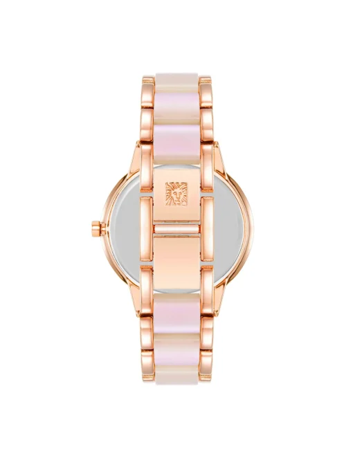 Hot Anne Klein Marbleized Acetate Bracelet Watch
