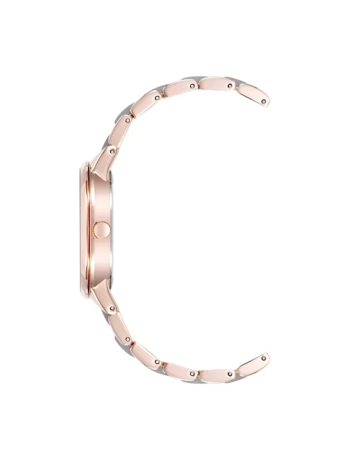 Shop Anne Klein Marbleized Acetate Bracelet Watch