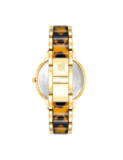 Hot Anne Klein Marbleized Acetate Bracelet Watch