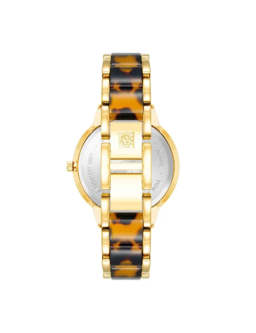 Hot Anne Klein Marbleized Acetate Bracelet Watch
