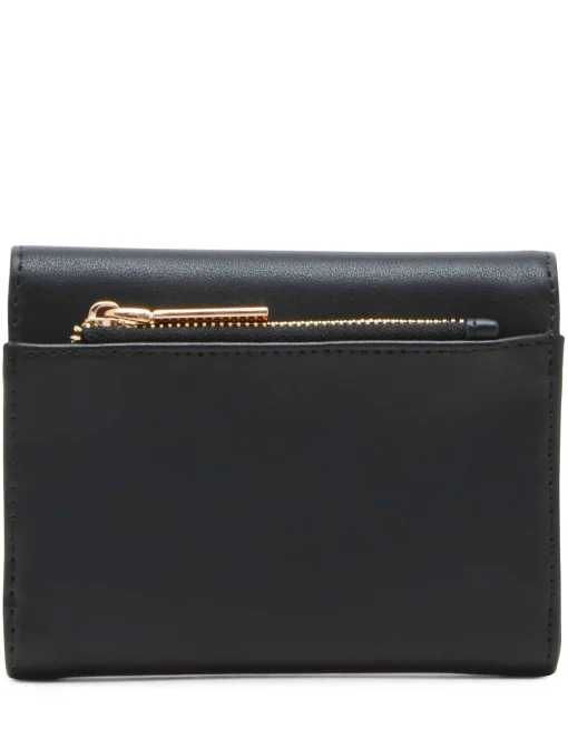 Clearance Anne Klein Medium Flap Wallet With Enamel Turn Lock