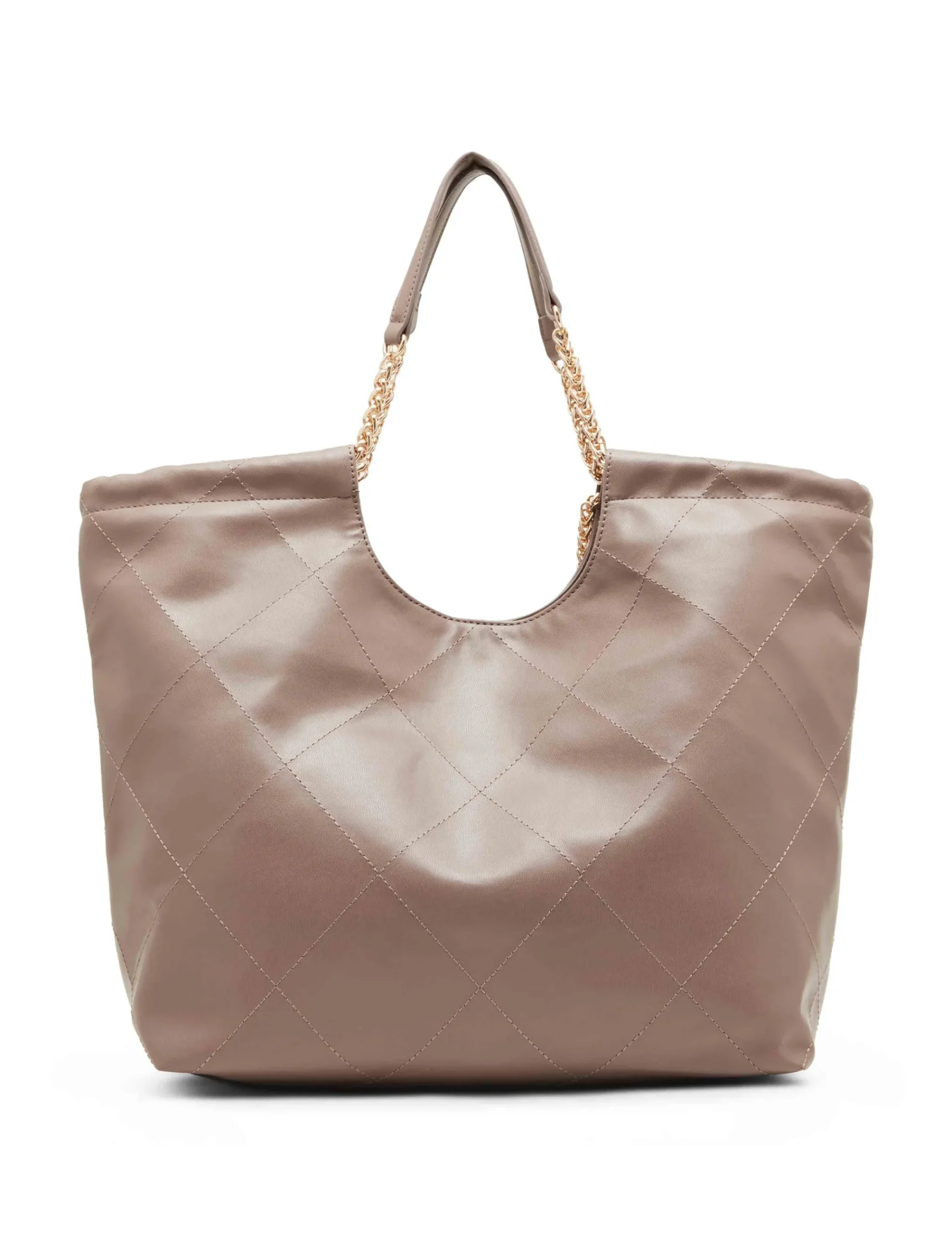 Cheap Anne Klein Medium Stitched Quilted Tote With Chain Strap