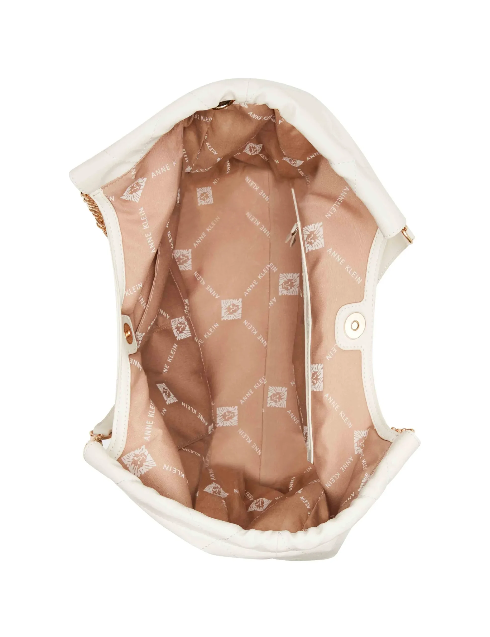 Cheap Anne Klein Medium Stitched Quilted Tote With Chain Strap