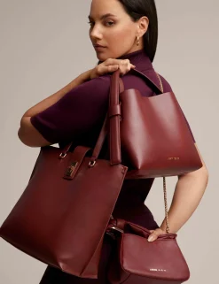 Clearance Anne Klein Mini Soft Knot Crossbody