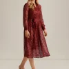 Online Anne Klein Mixed Media A-Line Shirt Dress