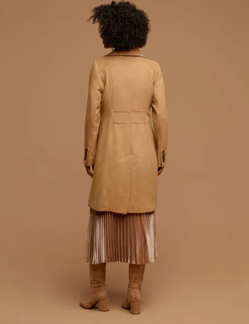 Online Anne Klein Notch Collar Wool Coat