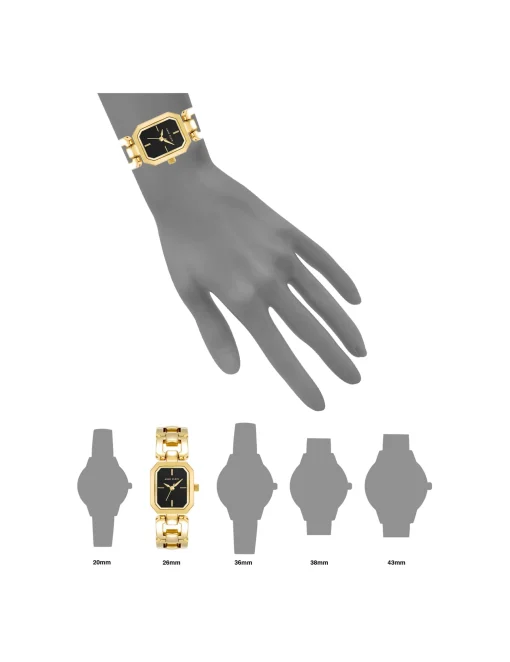 Clearance Anne Klein Octagonal Link Bracelet Watch