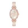 Best Sale Anne Klein Oval Diamond Accented Bangle Watch