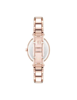 Best Sale Anne Klein Oval Diamond Accented Bangle Watch