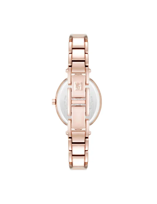 Best Sale Anne Klein Oval Diamond Accented Bangle Watch