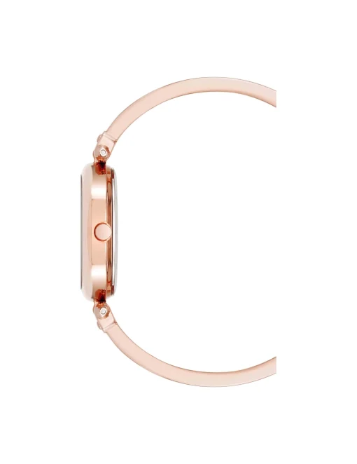 Best Sale Anne Klein Oval Diamond Accented Bangle Watch