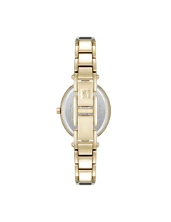 Best Sale Anne Klein Oval Diamond Accented Bangle Watch