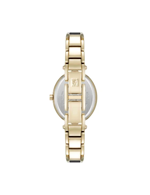 Best Sale Anne Klein Oval Diamond Accented Bangle Watch