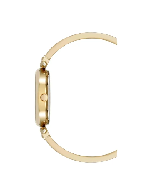 Best Sale Anne Klein Oval Diamond Accented Bangle Watch