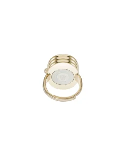 Cheap Anne Klein Oval Gemstone Ring Watch