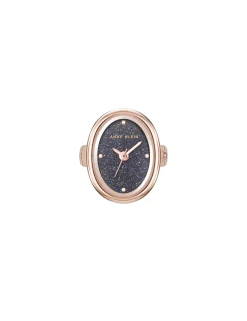 Cheap Anne Klein Oval Gemstone Ring Watch