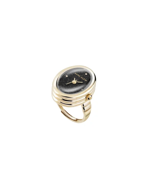 Cheap Anne Klein Oval Gemstone Ring Watch