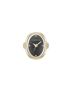 Cheap Anne Klein Oval Gemstone Ring Watch