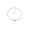 Store Anne Klein Oval Pendant Necklace