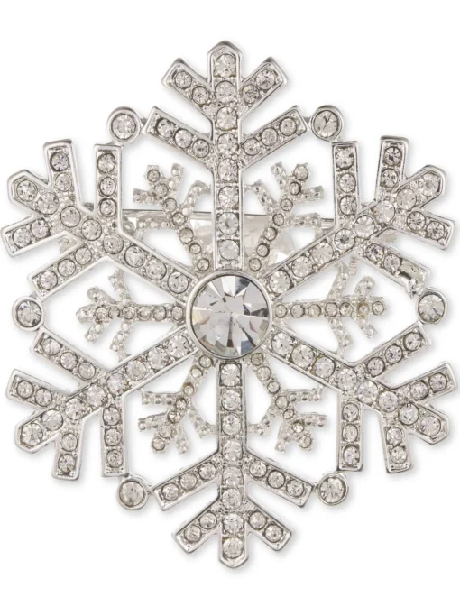 Cheap Anne Klein Pave Snowflake Pin