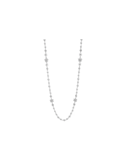 Online Anne Klein Pearl Snowflake Strandage Necklace