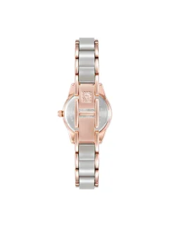 Fashion Anne Klein Pearlescent Acetate Link Bracelet Watch