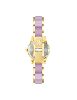Fashion Anne Klein Pearlescent Acetate Link Bracelet Watch