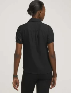 Store Anne Klein Peter Pan Collar Blouse Anne Black