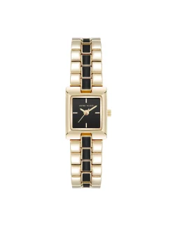 Best Anne Klein Petite Enamel Center Link Bracelet Watch