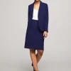 Discount Anne Klein Petite Executive Collection 3-Pc. Pants And Skirt Suit Set Navy