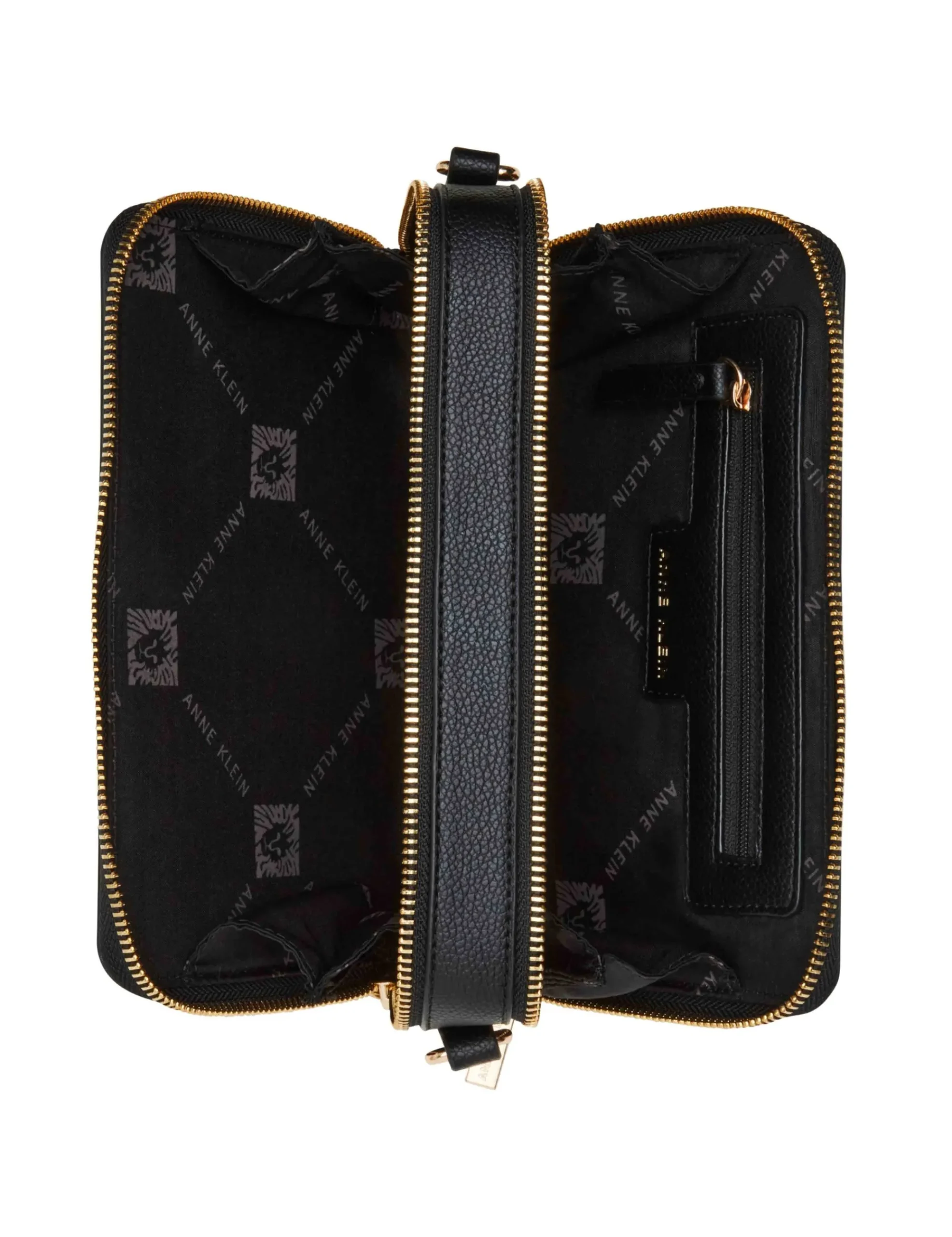 Hot Anne Klein 3 Piece Gift Set With Double Zip Camera Crossbody