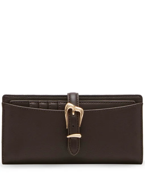 Clearance Anne Klein 2 Piece Gift Set With Sculpted Buckle Wallet And Removeable Card Organizer