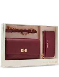 Discount Anne Klein 3 Piece Gift Set With Turn Lock Clutch