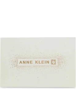 Cheap Anne Klein 3 Piece Pouch Gift Set With Web Detailing Black