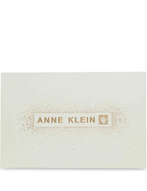 Cheap Anne Klein 3 Piece Pouch Gift Set With Web Detailing Black