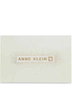 Cheap Anne Klein 3 Piece Pouch Gift Set With Web Detailing Dark olive