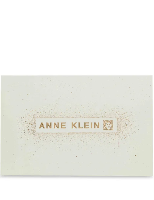 Cheap Anne Klein 3 Piece Pouch Gift Set With Web Detailing Dark olive