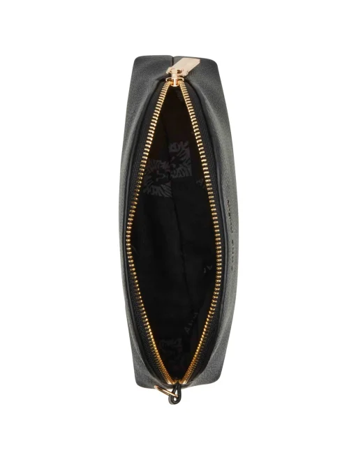 Cheap Anne Klein 3 Piece Pouch Gift Set With Web Detailing Black