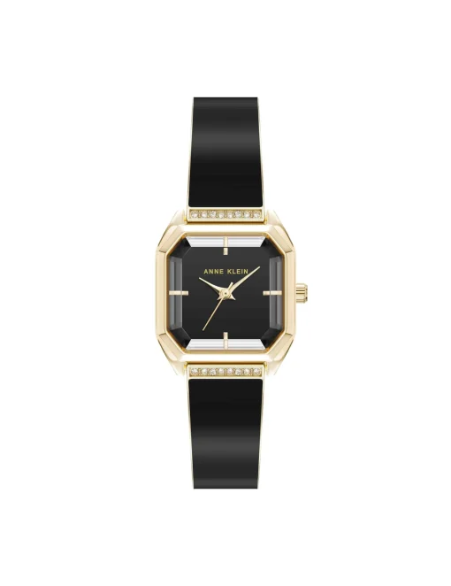 Discount Anne Klein Premium Crystal Square Bangle Watch