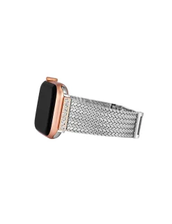 Hot Anne Klein Premium Crystals Mesh Band For Apple Watch®