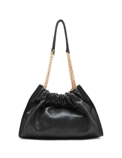 Cheap Anne Klein Quilted Stitched Cinched Closure Satchel