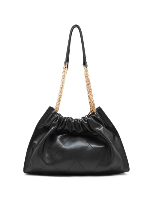 Cheap Anne Klein Quilted Stitched Cinched Closure Satchel